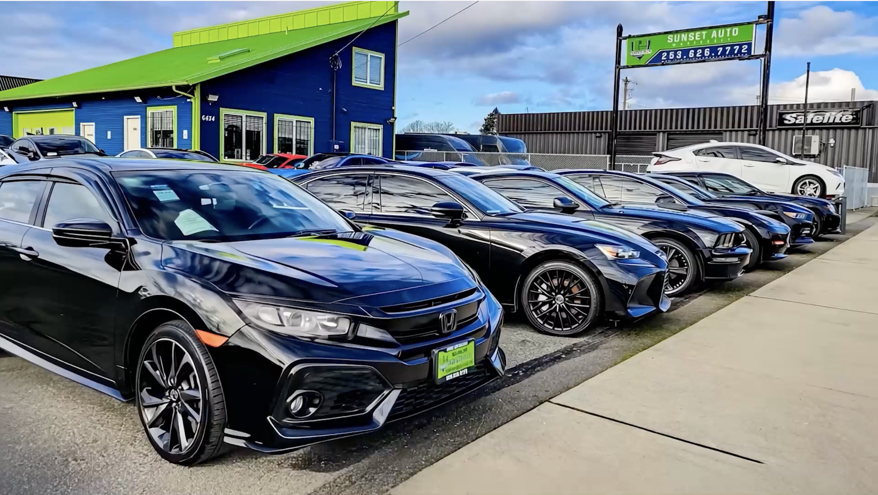 Sunset Auto Wholesale Showcase